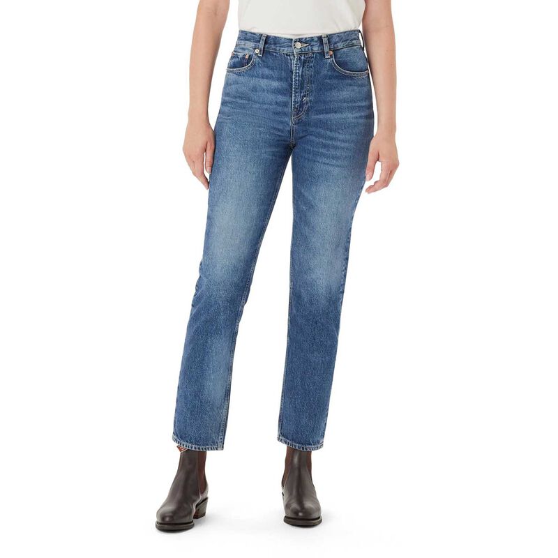 R.M. Williams Rowe Cropped Straight Jean image number 0